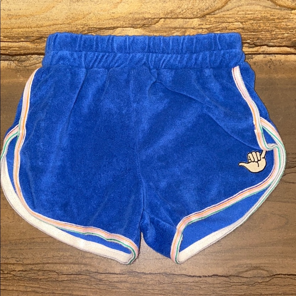 Short Stack Hawaii Shaka Terry Cloth Shorts 3T